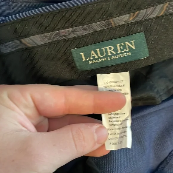 Ralph Lauren Navy Suit w/ pants 36x30 - Worn >5 times